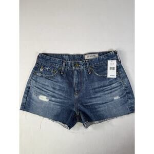 NWT $178 AG Adriano Goldschmied The Bonnie Jean Shorts Denim SZ 27